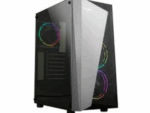 CAJA ZALMAN S4 PLUS ATX 1 XVENT 120MM ARGB 2XUSB 3.0 NEGRO S/N FUENTE