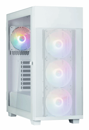 CAJA ZALMAN S5 NEO ATX 4 XVENT 120MM ARGB 2XUSB 3.0 BLANCO S/N FUENTE