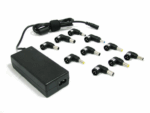CARGADOR PARA PORTATIL AUTOMATICO UNIVERSAL LEOTEC 70W NEGRO
