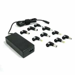 CARGADOR PARA PORTATIL AUTOMATICO UNIVERSAL LEOTEC 70W NEGRO