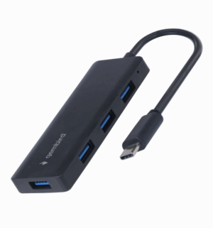 CONCENTRADOR GEMBIRD USB 3.1 (GEN 1) TIPO C DE 4 PUERTOS