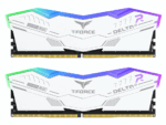 DDR5 TEAMGROUP T-FORCE DELTA RGB 16GB X2 6000 NEGRO CL30-39-39-76 1.4V