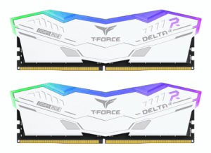 DDR5 TEAMGROUP T-FORCE DELTA RGB 16GB X2 6000 NEGRO CL30-39-39-76 1.4V