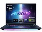 PORTATIL GIGABYTE AORUS MASTER 16 U9 275HX 32GB 1TB RTX5090 16"OLED W11P