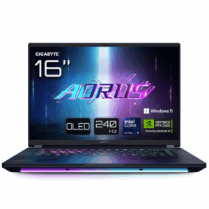 PORTATIL GIGABYTE AORUS MASTER 16 U9 275HX 32GB 1TB RTX5090 16"OLED W11P