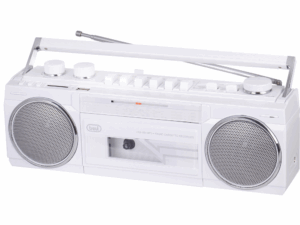 RADIO CASSETTE RR 501 BT PORTABLE RADIO RECORDER +USB+AW WHITE
