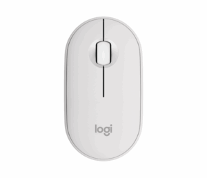 RATON LOGITECH PEBBLE MOUSE M350S  BLANCO BLUETOOTH PILAS