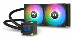 REFRIGERACION LIQUIDA CPU THERMALTAKE LA240-S ARGB 2X120MM NEGRO