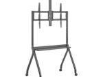 SOPORTE AISENS SUELO RUEDAS BANDEJA CAMARA PANTALLA 120KG 55-100