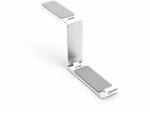 SOPORTE AURICULARES ZALMAN ZM-FH10 COLOR SILVER