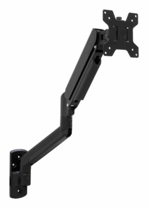 SOPORTE PARED TOOQ PANT. GIRA INCLI 1 BRAZO 13-34 NEGRO