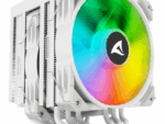 VENTILADOR CPU SHARKOON A60 RGB 120MM BLANCO