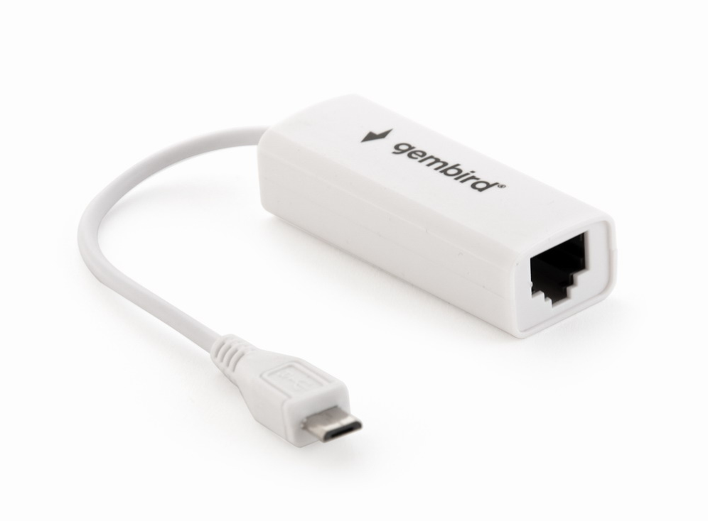 ADAPTADOR GEMBIRD MICRO USB 2.0 A ETHERNET