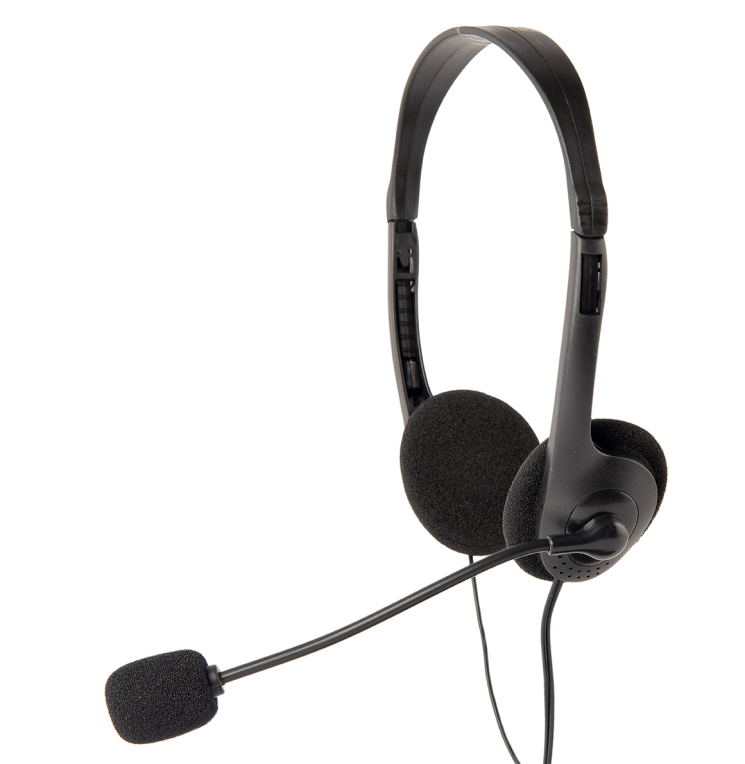 AURICULARES GEMBIRD MHS-123 NEGRO MICROFONO ALAMBRICO JACK 3.5MM