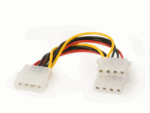CABLE INTERNO GEMBIRD MOLEX 4 PIN 1x MACHO 2x HEMBRA