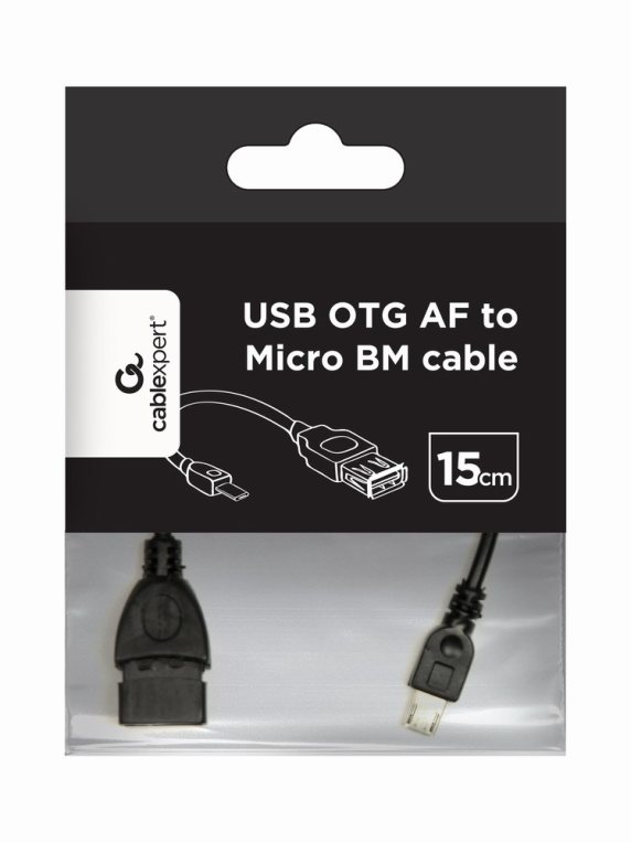 CABLE USB GEMBIRD A MICRO USB HEMBRA MACHO 0,15M