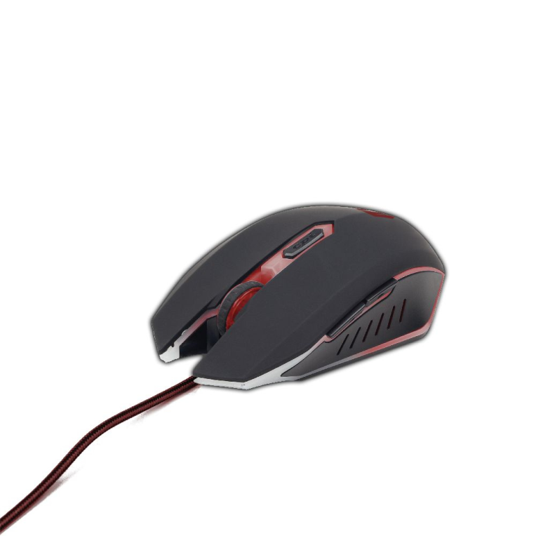 RATON GAMING GEMBIRD USB NEGRO/ROJO