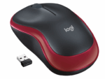 RATON LOGITECH M185 ROJO RF INALAMBRICO PILAS