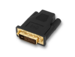 ADAPTADOR AISENS DVI A HDMI 24 1 M-HDMI A H ORO NEGRO
