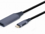 ADAPTADOR DE PANTALLA GEMBIRD USB TIPO C A HDMI, GRIS ESPACIAL