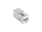 ADAPTADOR LANBERG CAT6 FTP HEMBRA THRU KEYSTONE RJ45 A RJ45, 90 GRADOS