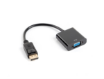 ADAPTADOR LANBERG DISPLAYPORT 1.1 A VGA 20CM NEGRO