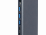 ADAPTADOR MULTIPUERTO GEMBIRD USBC 9EN1 HUB,HDMI,VGA,PD,LECTOR,LAN,AUDIO3,5