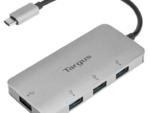 ADAPTADOR TARGUS USB-C A 4xUSB 3.0 PLATA