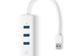 ADAPTADOR TP-LINK USB 3,0 A ETHERNET GIGA CON 3 PORT USB 3.0
