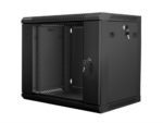 ARMARIO LANBERG 9U 600X450X512 AUTO ENSAMBLADO RACK 19 HASTA 60 KG NEGRO