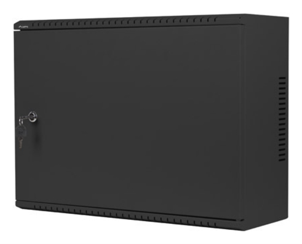 ARMARIO LANBERG MURAL RACK 19" 4U+3U/540X200 BAJO PERFIL NEGRO ENSAMBLADO