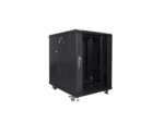 ARMARIO LANBERG RACK 19" 15U 600X800 FLAT PACK BLACK NEGRO