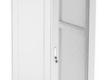 ARMARIO LANBERG RACK 19" 42U 600X800 FLAT PACK PUERTA PERFORADA CON LCD GRIS