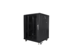 ARMARIO RACK LANBERG 15U 600X600 AUTO ENSAMBLADO 19" HASTA 800KG NEGRO