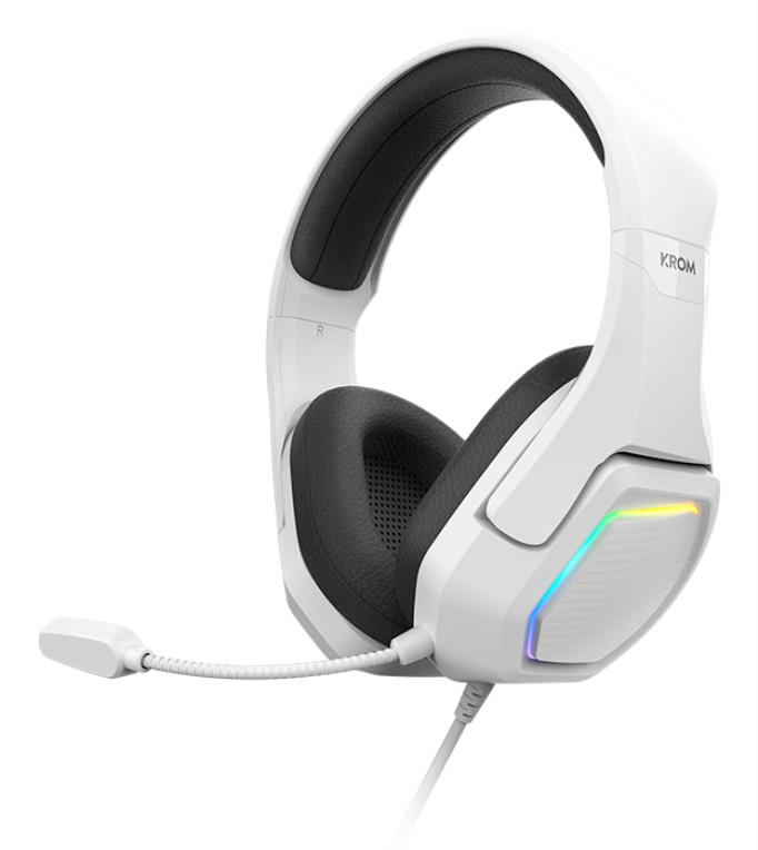 AURICULAR GAMING KROM KOPA 7.1 VIRTUAL BLANC