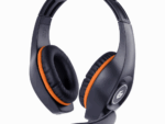 AURICULARES GAMING GEMBIRD GHS-05-O NARANJA NEGRO MICROFONO ALAMBRICO JACK 3.5MM