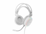 AURICULARES GAMING GENESIS NEON 613 2.0 RGB BLANCOS