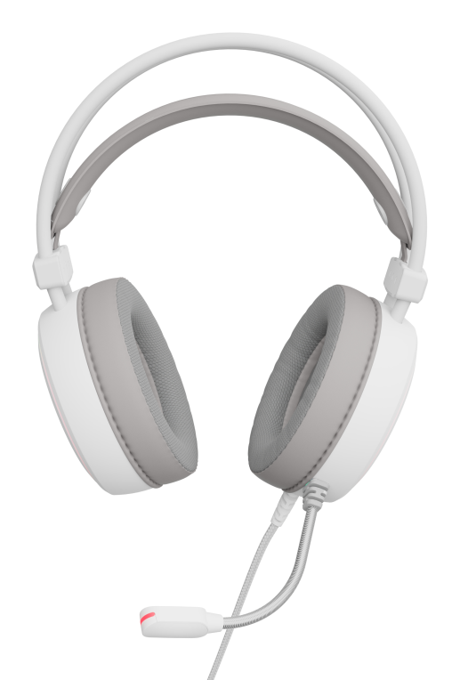 AURICULARES GAMING GENESIS NEON 613 G2 2.0 RGB BLANCO