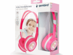 AURICULARES GEMBIRD MHP-JR-PK INFANTIL ROSA ALAMBRICO JACK 3.5MM