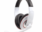 AURICULARES GEMBIRD MHS-001-GW BLANCO BRILLANTE MICROFONO ALAMBRICO 3.5MM