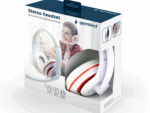 AURICULARES GEMBIRD MHS-03-WTRD BLANCO ROJO MICROFONO ALAMBRICO 3.5MM