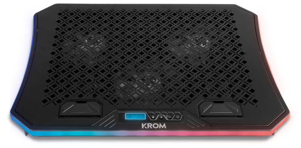 BASE REFRIGERACION KROM KOOLER RGB LAPTOP COOLING BASE