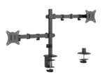 BRAZO DE MONITOR GEMBIRD PARA 2 PANTALLAS DE ESCRITORIO AJUSTABLE 17-32 PULG