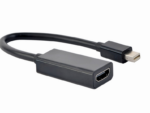 CABLE ADAPTADOR 4K GEMBIRD MINI DISPLAYPORT A HDMI, NEGRO