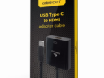 CABLE ADAPTADOR USB TIPO-C A HDMI 4K 60HZ 15 CM NEGRO