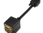 CABLE AISENS BIFURCADOR SVGA(3C+9) HDB15/M-2XHDB15/H ORO 20 CM