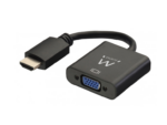 CABLE CONVERTIDOR EWENT HDMI MACHO - VGA HEMBRA CON AUDIO 0,15 METROS