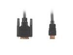 CABLE HDMI LANBERG MACHO/DVI-D 18+1 MACHO SINGLE LINK 0.5M NEGRO