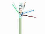 CABLE RED GEMBIRD FTP CAT6 BLINDADO AWG24 BOBINA 305M  GRIS