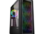CAJA ATX SHARKOON RGB WAVE 2XUSB3.0 RGB SIN FUENTE NEGRO
